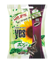 Y.E.S. - Roasted sunflower seeds with spices (cream and onion flavour) 90g