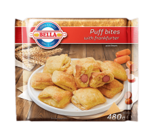 Bella - Mini Puff Pastry with Frankfurter 480g (15x32g)