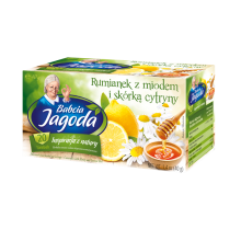 Babcia Jagoda - Chamomile Tea with Honey and Lemon 20x2g