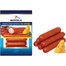Biovela - Hot Smoked Sausages with Cheese 800g
