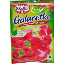 Dr.Oetker - Raspberry Flavour Jelly 72g