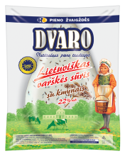 Dvaro - Curd Cheese with Caraways 22% fat kg (~300g)