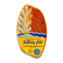 Edega - Herring with Fried Vegetables 200g