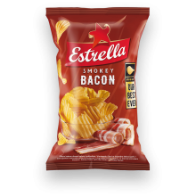 Estrella - Bacon Flavour Crisps 130g