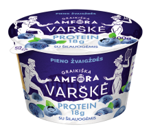 Greek Amfora Protein - Curd with Blueberries 200g
