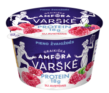 Greek Amfora Protein - Curd with Rapsberries 200g