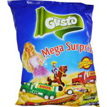 Gusto - Super Surprise Puffy Snacks / Pufuleti cu Surprize 60g