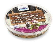 Irbe - Sprat Fillet Rollmops of Spicy salting in Oil  150g