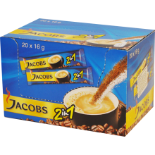 Jacobs - 2in1 Instant Coffee 20x12.4g