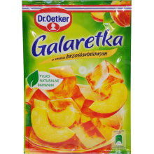Dr.Oetker - Peach Flavour Jelly 72g