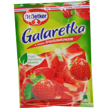 Dr.Oetker - Strawberry Flavour Jelly 72g