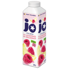 JO - Yogurt with Raspberries and Melons 500g