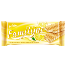Jutrzenka - Familys Lemon Flavour Wafers 180g