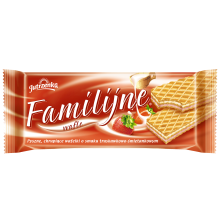 Jutrzenka - Familys Wafers with Strawberry Cream 180g