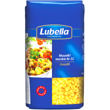 Lubella - Gnochci Sea Shell Pasta 400g