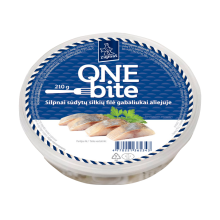 One Bite - Slightly Salted Herring Fillet 210g
