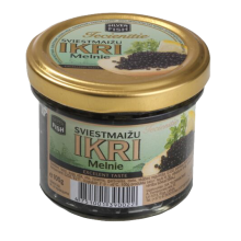 Silver Fish - Caviar Replacement Black Glass 100g