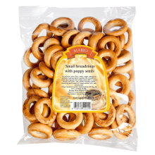 Mario - Small Bagels with Poppy Seeds 250g