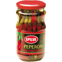 Spilva - Peperoni Hot Peppers 330g