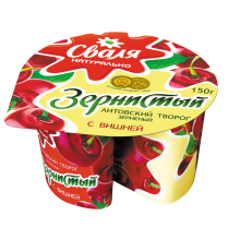 Svalia - Cottage Cheese with Cherries 7% Fat 150g