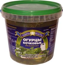 Teshchiny Recepty - Bockovyje Cucumbers in Brine 1L