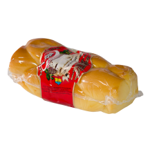 Tudia - Bradut Twisted Smoked Yellow Cheese / Cascaval Impletit kg (~400g)