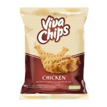 Viva - Chicken Flavour Crisps / Viva Chips Pui 100g