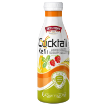 Zemaitijos - Kefyr Cocktail with Bananas and Strawberries 450g