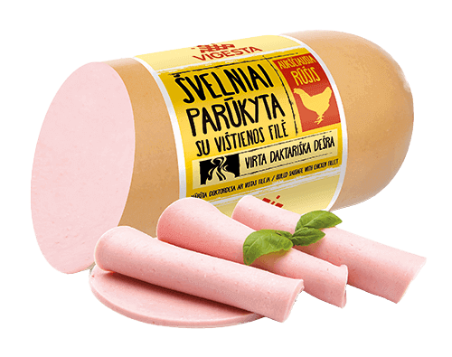 Vigesta - Lightly Smoked Boiled Sausage with Chicken Loin 550g