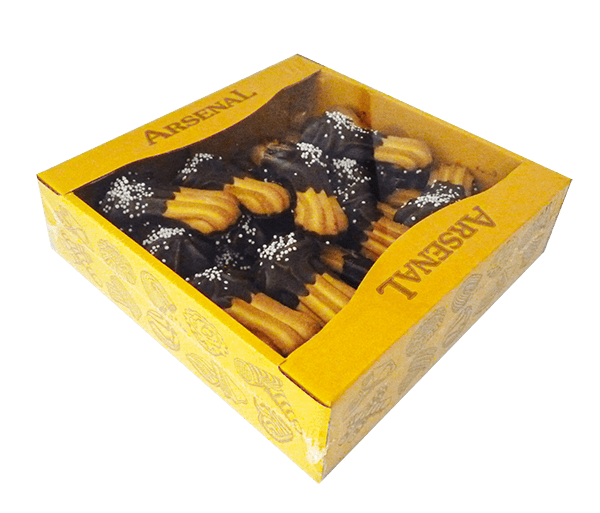 Arsenal - Exquisite Biscuits with Dark Decorated 450g
