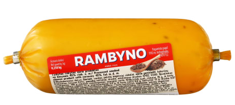 Zemaitijos - Smoked Cheese with Caraway 250g