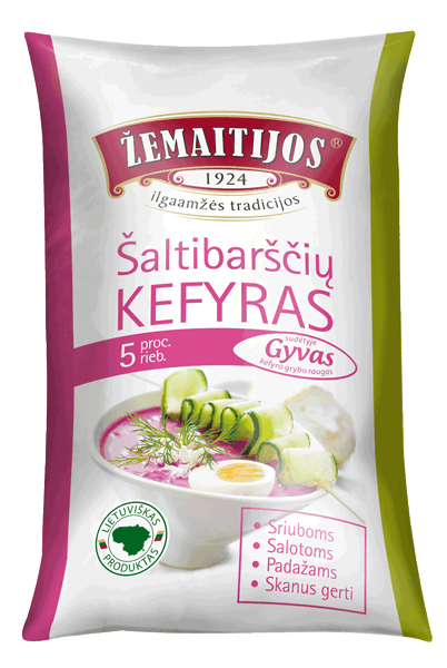 Zemaitijos - Kefyr Saltibarsciu 5% Fat 0.9l