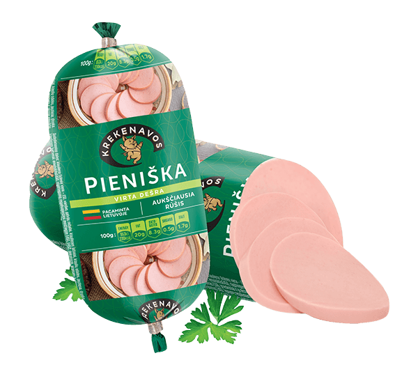 Krekenavos - Pieniska Cooked Sausage 400g