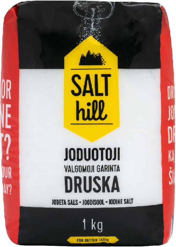 Salt Hill - Salt with Iodine 1kg