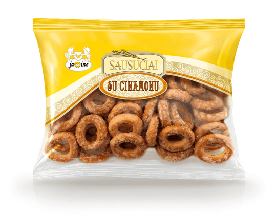 Javine - Mini Wheat Bagels with Cinnamon 150g