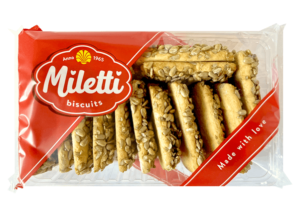 Dzukija - Biscuits Miletti with Sunflower Seeds 300g
