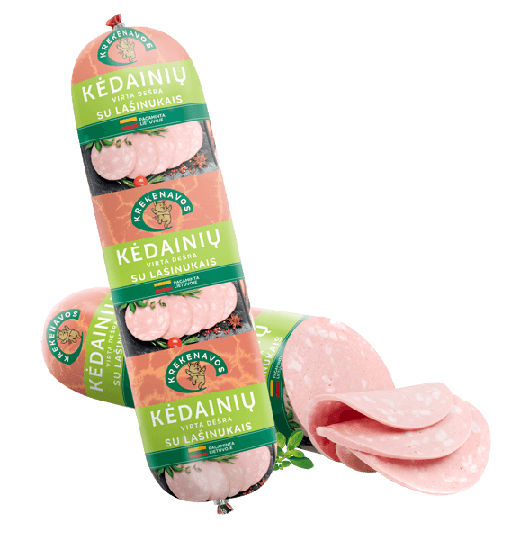 Krekenavos - Kedainiu Cooked Sausage with Lards  ~1,5kg