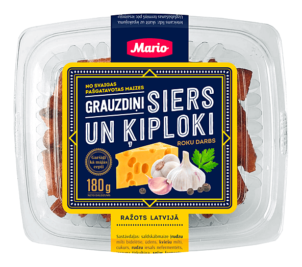 Mario - Cheese and Garlic Fried Bread 180g