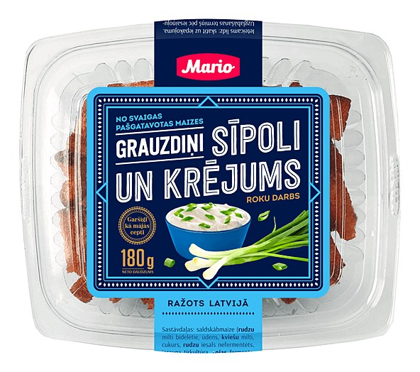 Mario - Onion and Sour Cream Fried Bread 180g