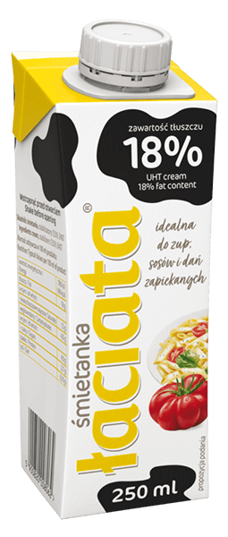Mlekpol - Laciata Cream 18% Fat 250ml UHT