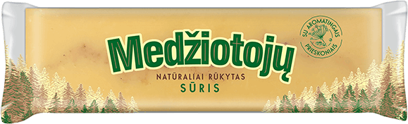 Pieno Zvaigzdes - Smoked Cheese Medziotoju with Spices 200g