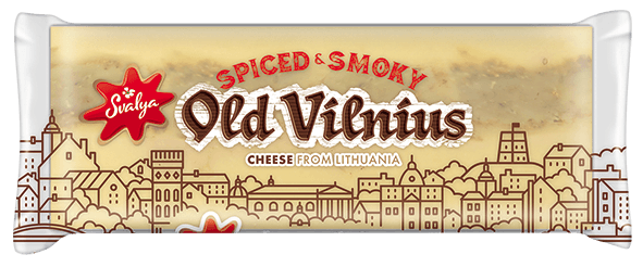 Pieno Zvaigzdes - Smoked Cheese Old Vilnius Spiced and Smoky 200g