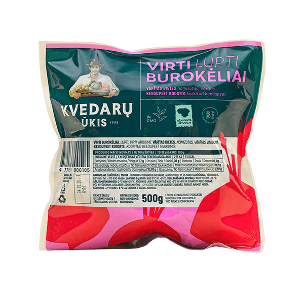 Kvedaru Ukis - Boiled Beetroots 500g