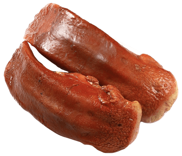 Rokiskio Mesine - Pork Tongues Hot Smoked kg (~200g)