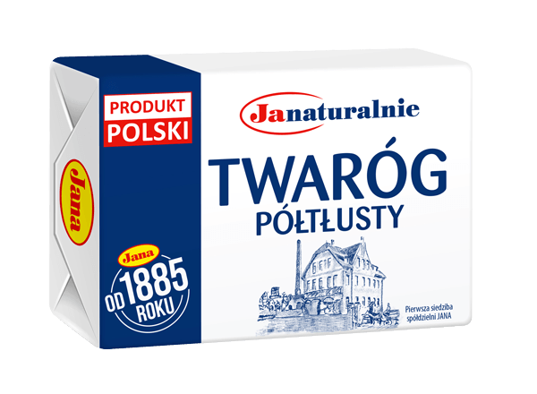 Jana - Semi-Skimmed Curd Cheese 250g
