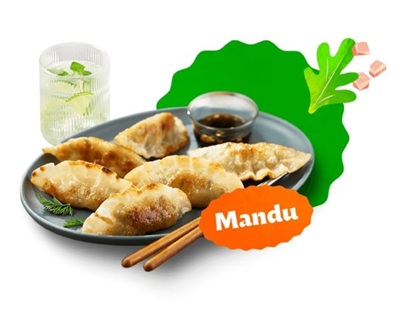 Bibigo Mini Mandu Pork & Vegetable Dumplings 1kg  FROZEN
