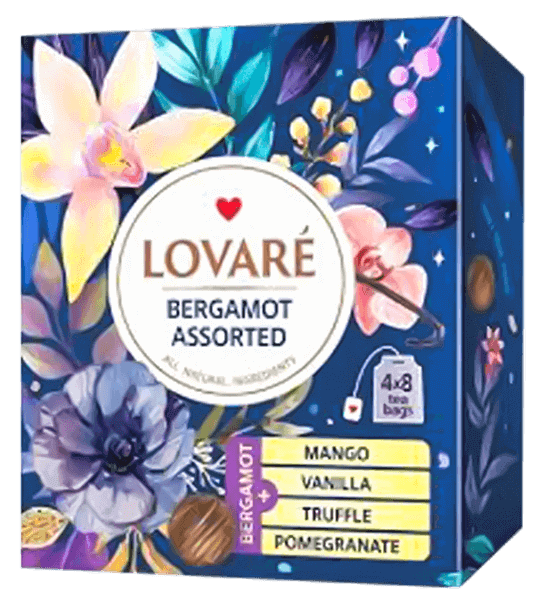Lovare - Assorted Bergamot Black Tea 32x2g