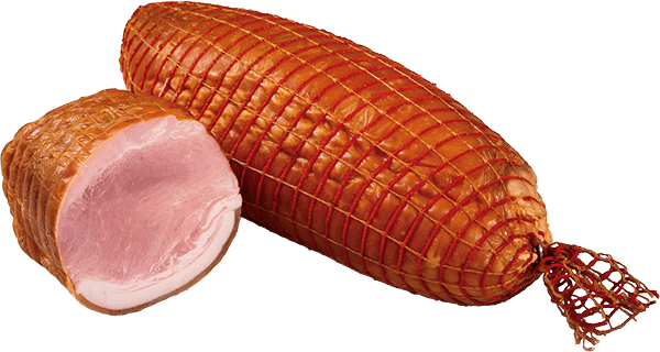 Rokiskio Mesine - Hot Smoked Pork Ham Kauno Kumpelis ~800g
