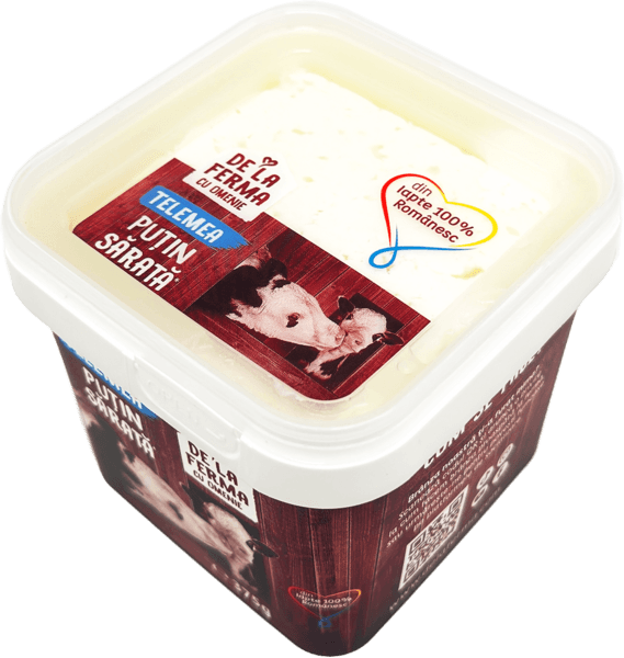 De La Ferma - Cow Cheese a Little Salty 375g