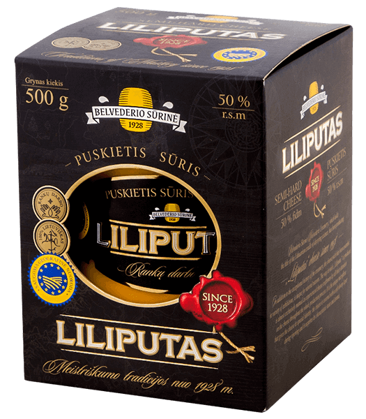 Luksiu Pienine - Liliputas Semi Hard Cheese 500g